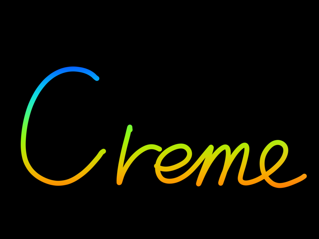 Procreate あの方法で虹色のグラデーションを作る イラストや背景に使えます Creme